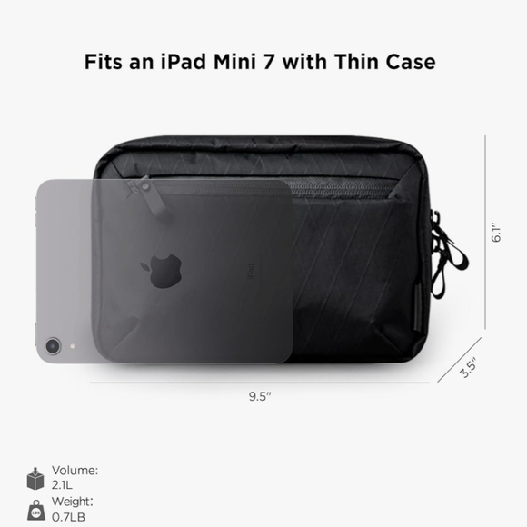 NWT Alpaka Elements tech Case Sling Bag Purse murse - Picture 2 of 8